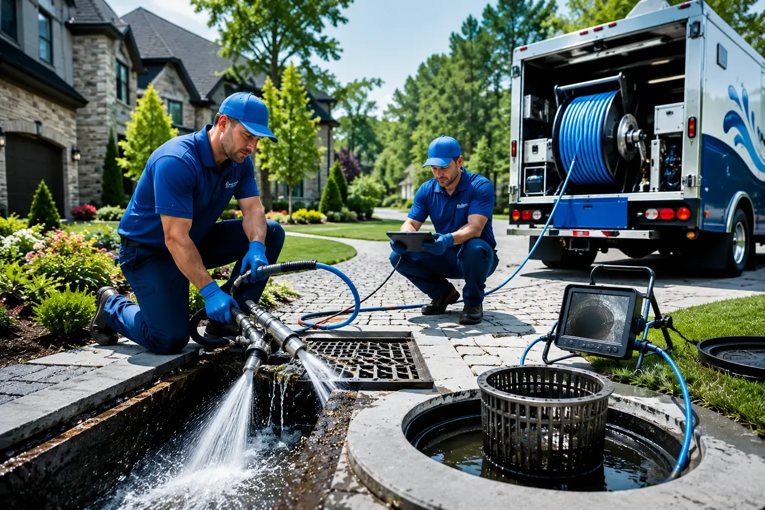 Local outdoor drain cleaning professionals in Elsah, IL